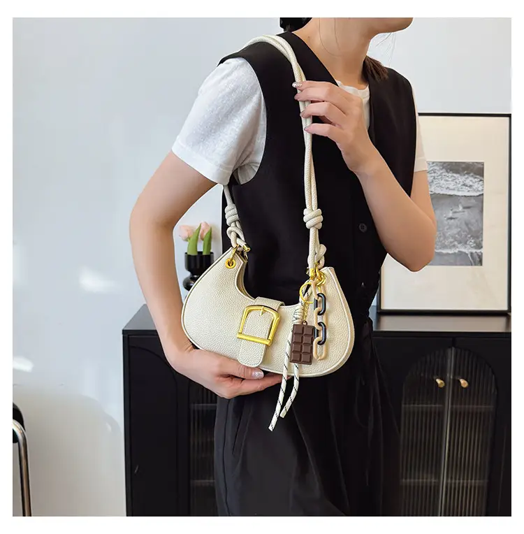 High-end Neoprene Shoulder Bag with Dugger Design — feature 9