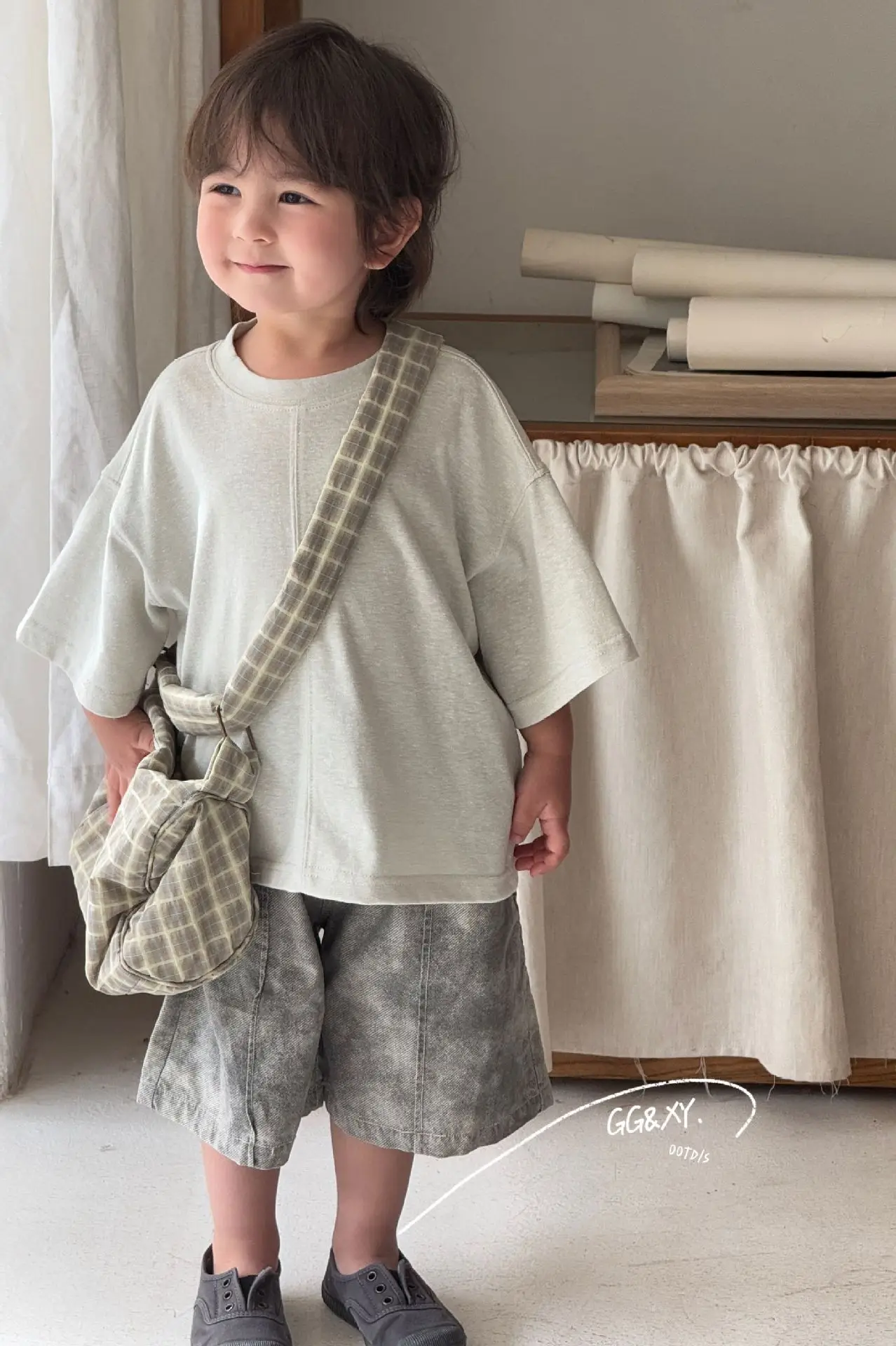 Boys Two-Piece Summer Set Thin Korean Style Shorts T-Shirt — feature 4