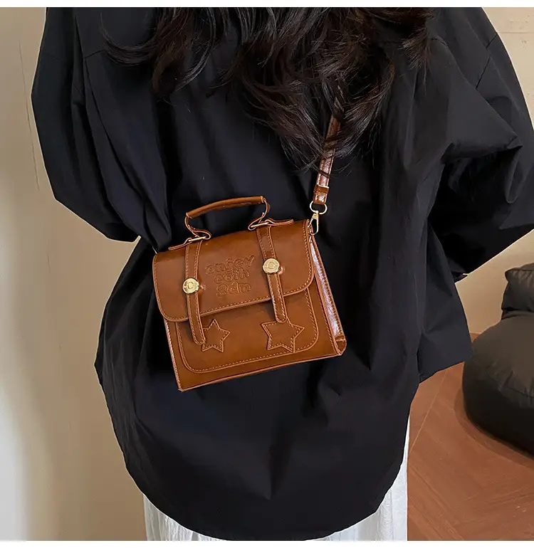 Retro Crossbody Bag Women 2025 Summer Leather — feature 5