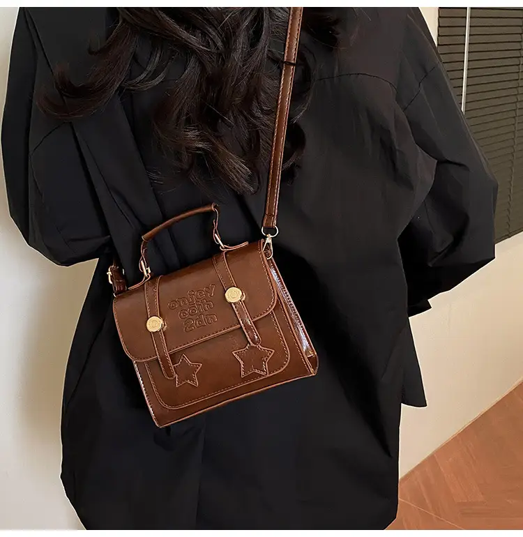 Retro Crossbody Bag Women 2025 Summer Leather — feature 9