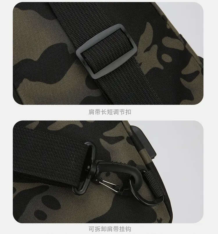 Men's Camo Multifunctional Crossbody Bag with Charging Port — feature 21