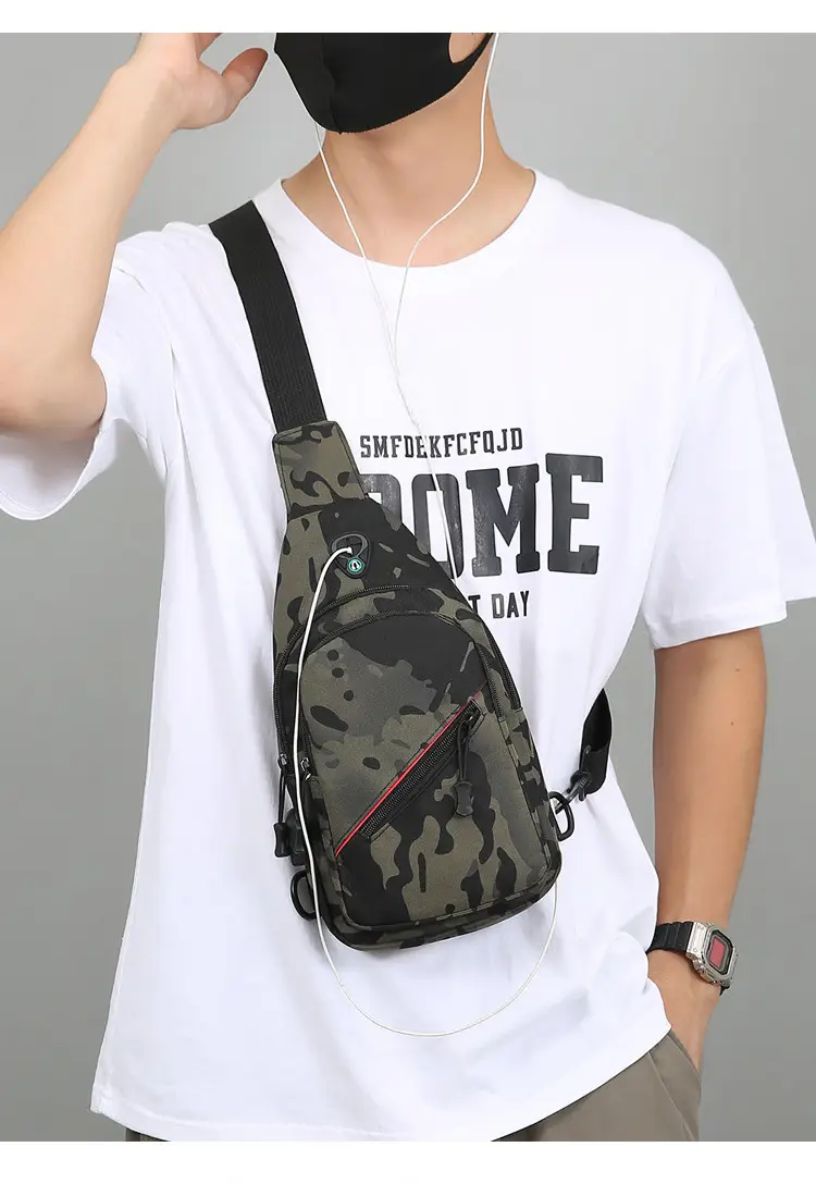 Men's Camo Multifunctional Crossbody Bag with Charging Port — feature 31