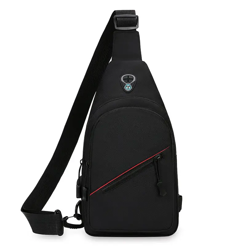 Men's Camo Multifunctional Crossbody Bag with Charging Port - Image 2
