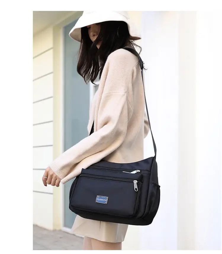 Purple 4-Zone Shoulder Bag for Women — feature 22