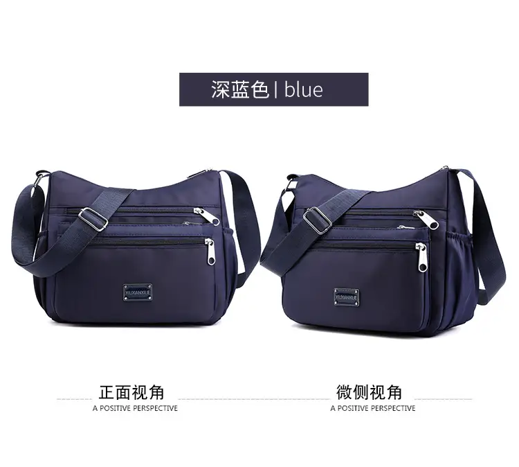Purple 4-Zone Shoulder Bag for Women — feature 28