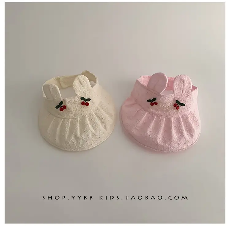 Pink Baby Sun Hat with Sweet Duck Tongue Design — feature 8