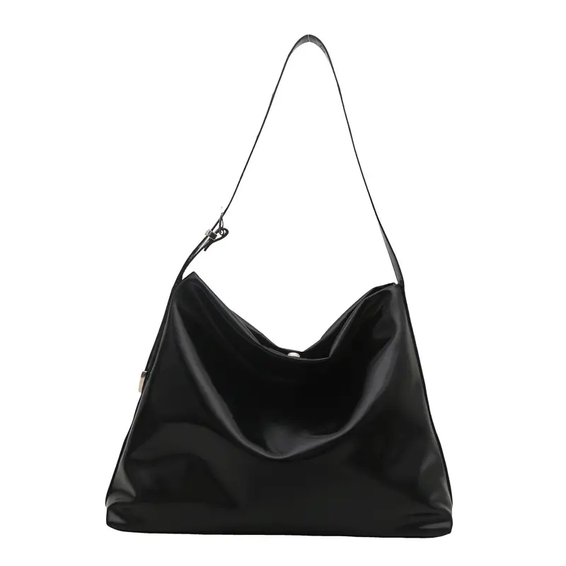 Black Large Shoulder Bag Women 2025 New Arrival - Image 8