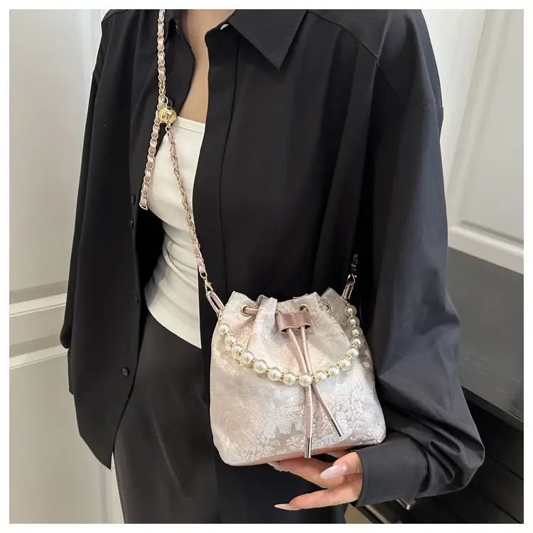 Pearl Embroidered Crossbody Bag for Women 2025 Spring — feature 23