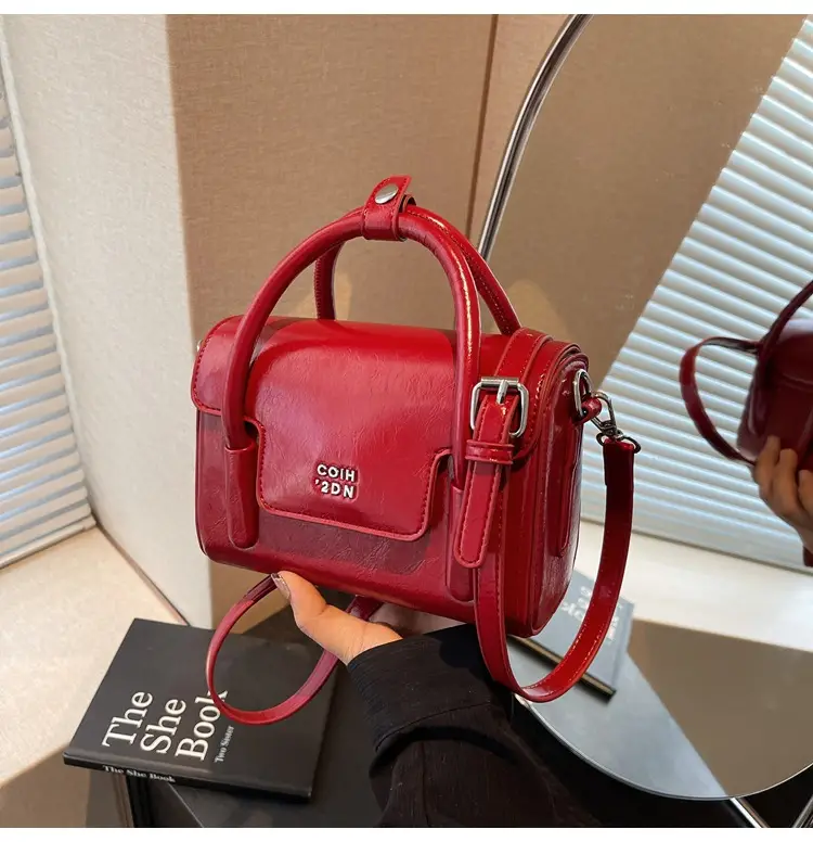 Red Minimalist Women's Shoulder Crossbody Bag 2026 — feature 45