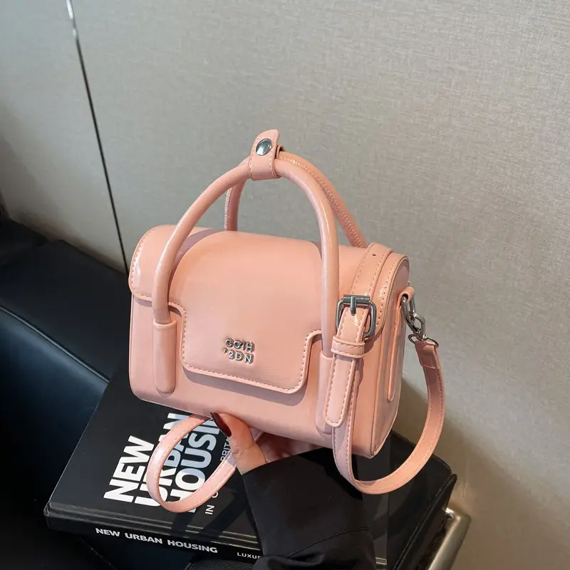Red Minimalist Women's Shoulder Crossbody Bag 2026 - Image 5
