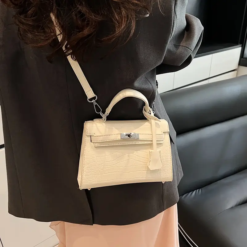 Women's High-end Embossed Kelly Shoulder Bag 2025 - Image 7