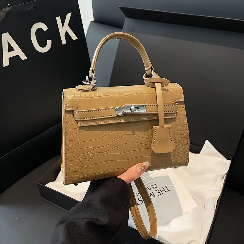 Women's High-end Embossed Kelly Shoulder Bag 2025 - Image 9