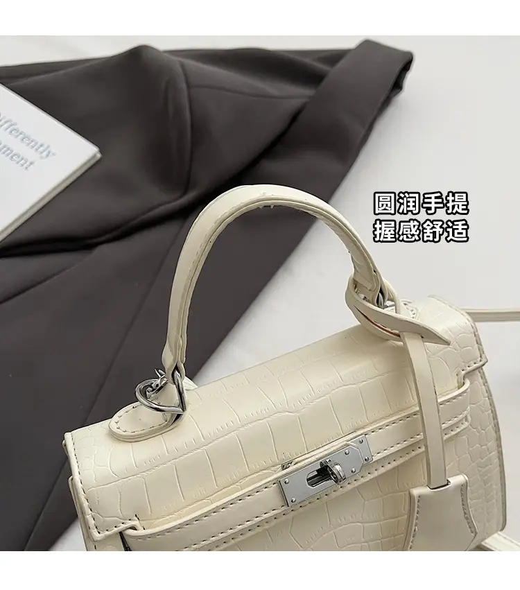 Women's High-end Embossed Kelly Shoulder Bag 2025 — feature 6