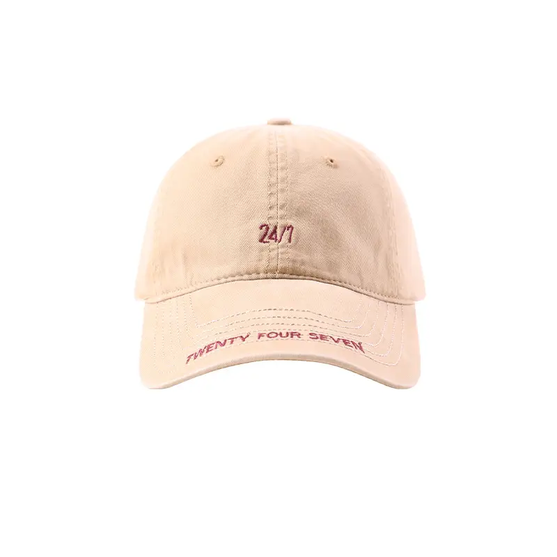 Korean Style Embroidered Baseball Caps Women Spring Summer - Image 12