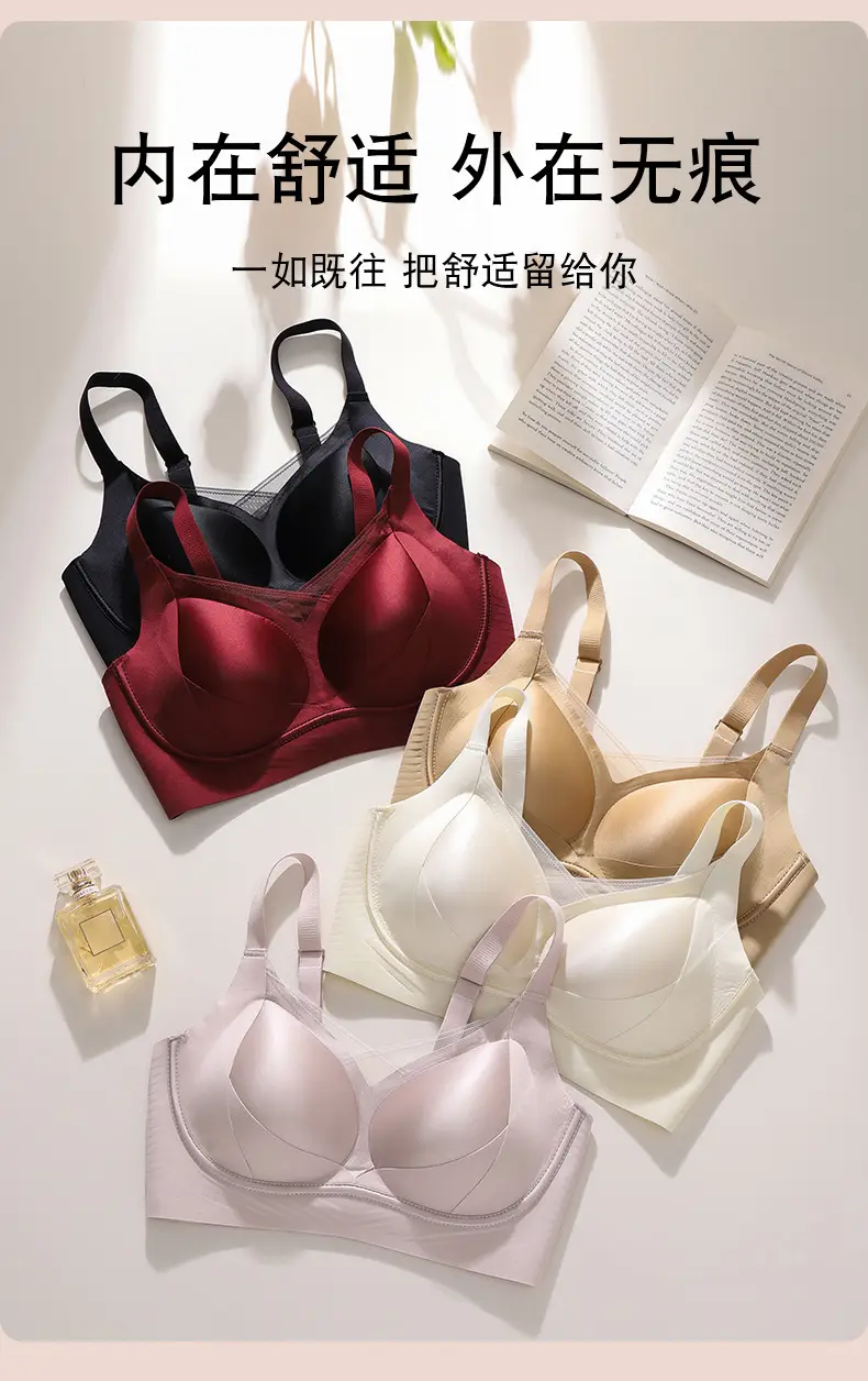 Women's Traceless Bra with Soft Support & Adjustable Straps — feature 16
