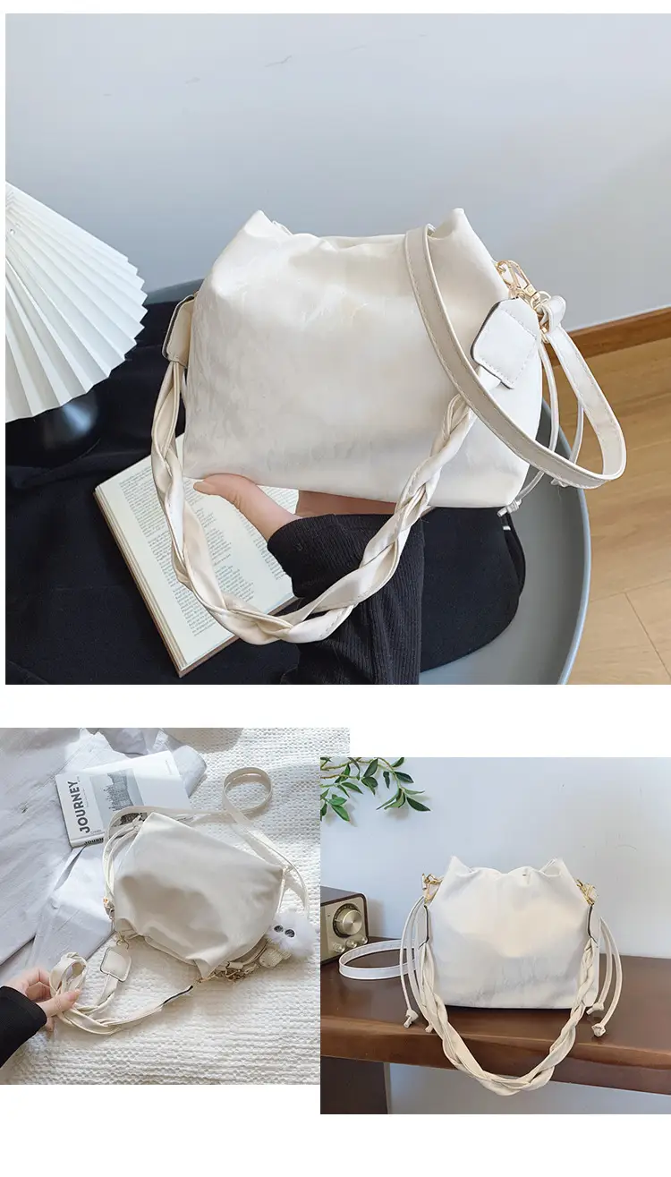 Light Blue Korean Style Shoulder Bag 2025 Spring Summer — feature 21