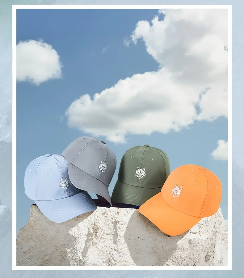 2025 Reflective Wolf Logo Cap White Big Head — feature 22