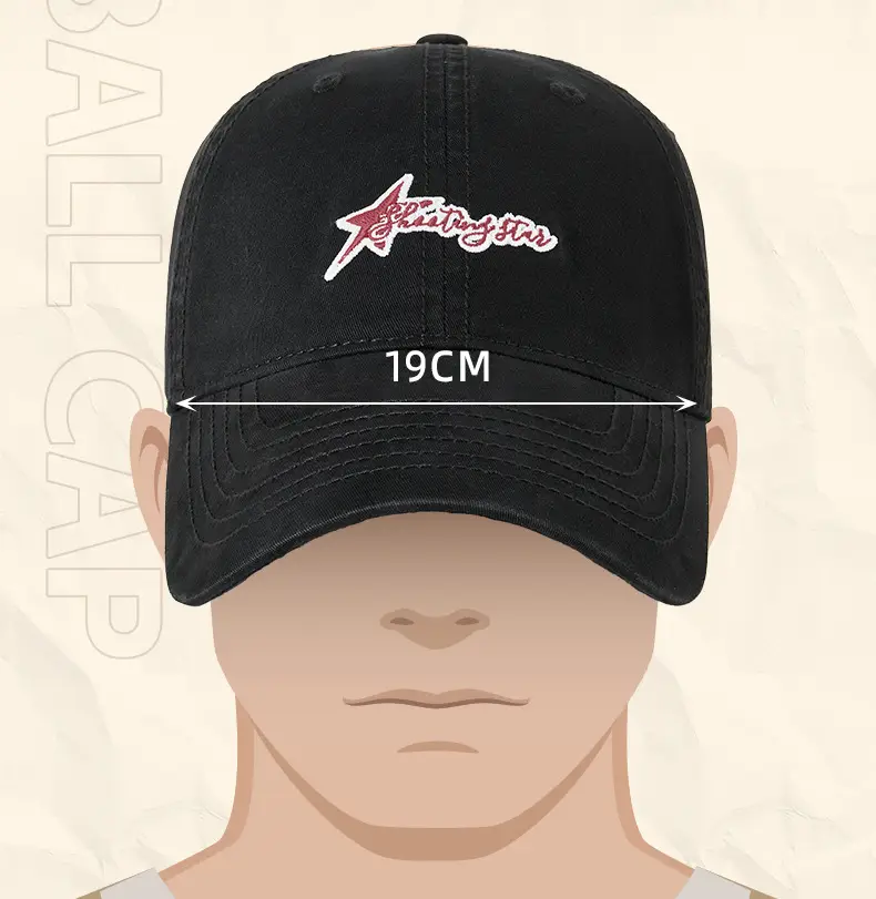19CM Cotton Baseball Cap for Men Women Casual Street Fashion — feature 17