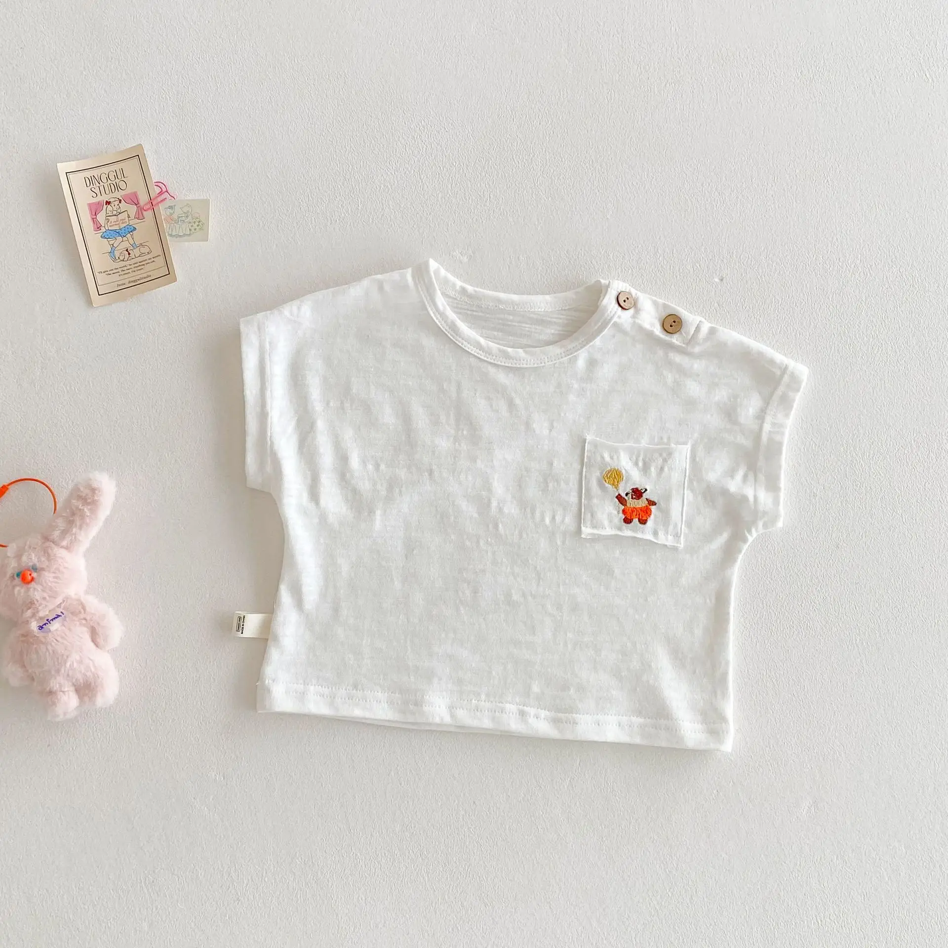 Boys Pink Cartoon T-Shirt 2026 Summer Style - Image 2
