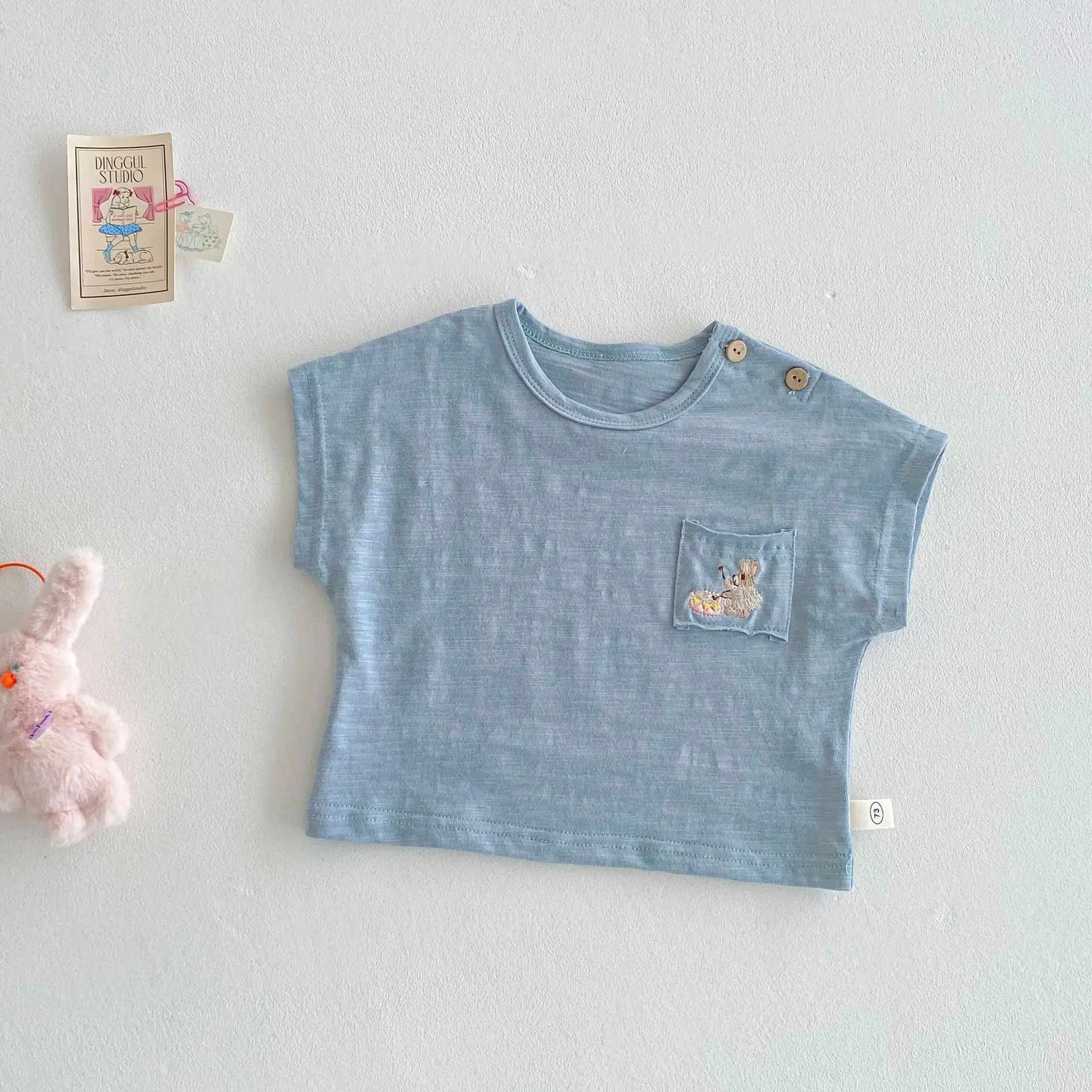 Boys Pink Cartoon T-Shirt 2026 Summer Style - Image 4