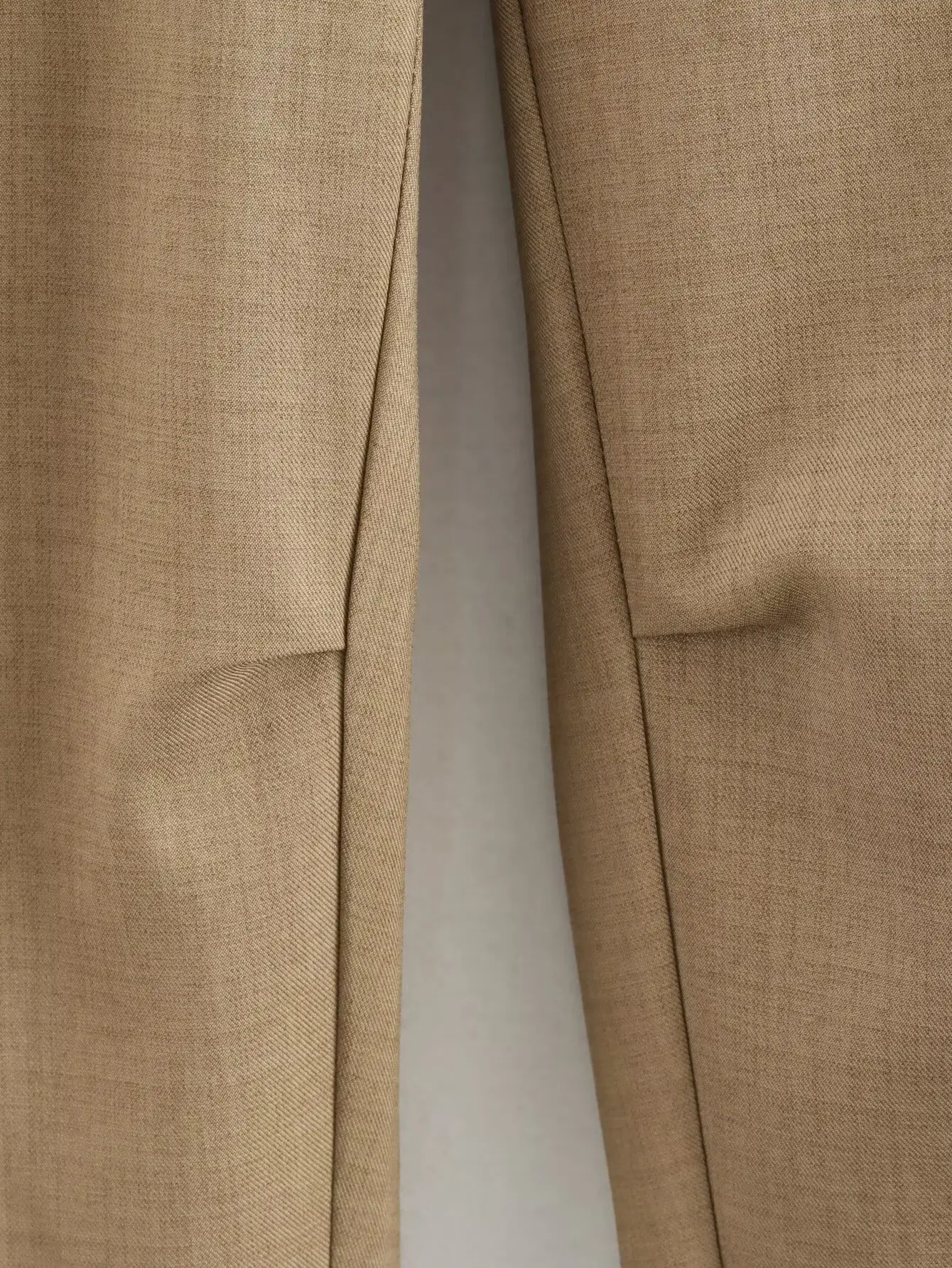 Cross-border 2025 Belt Top & Capri Pants Set Tan — feature 12