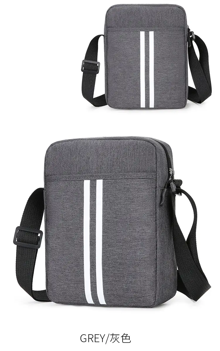 Dad Crossbody Bag Middle-aged Elderly Vertical Canvas Single Shoulder Multi-compartment Business Span Large Capacity — feature 20