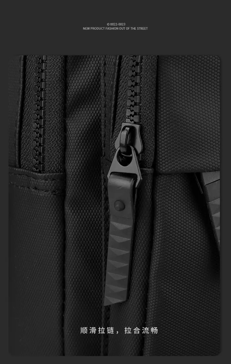 Waterproof PU Crossbody Bag for Men Casual Travel — feature 20
