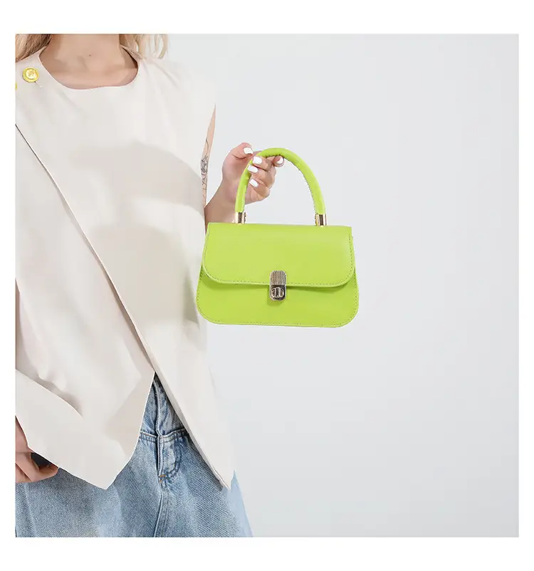 Light Blue French Style Shoulder Crossbody Bag for Women — feature 17