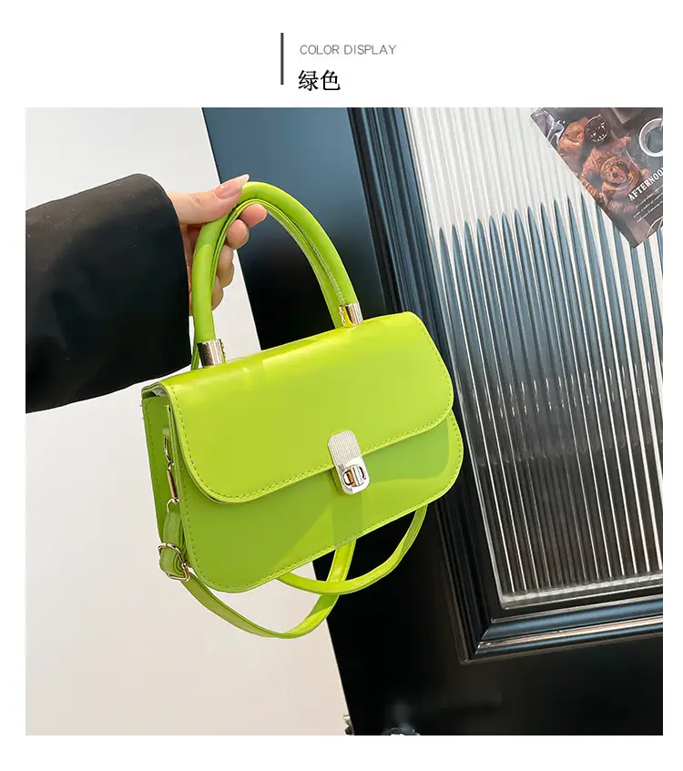 Light Blue French Style Shoulder Crossbody Bag for Women — feature 27
