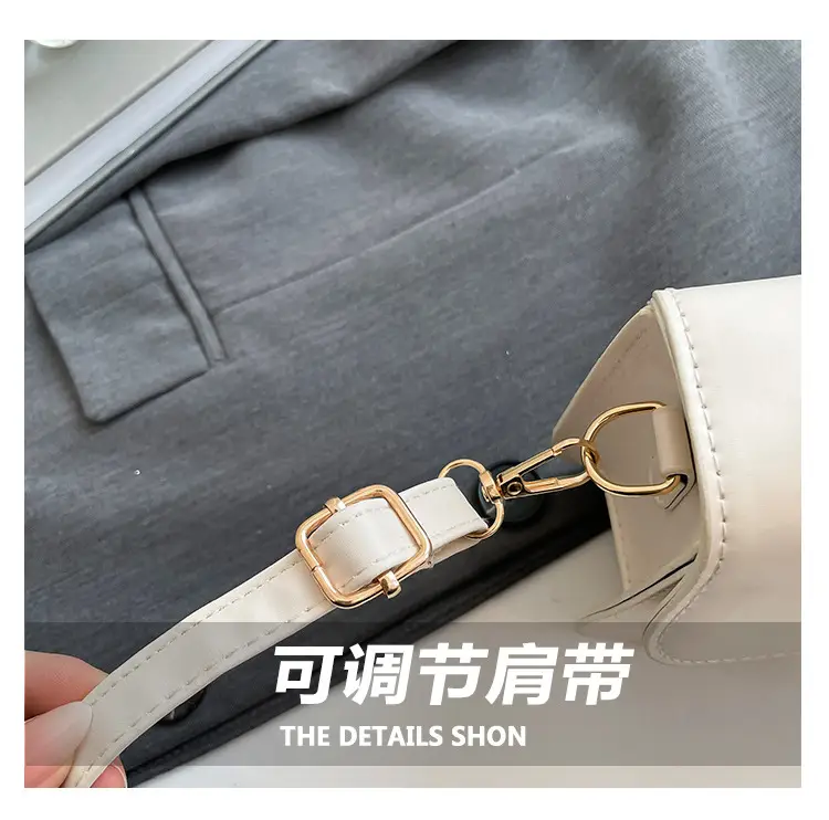 Light Blue French Style Shoulder Crossbody Bag for Women — feature 4