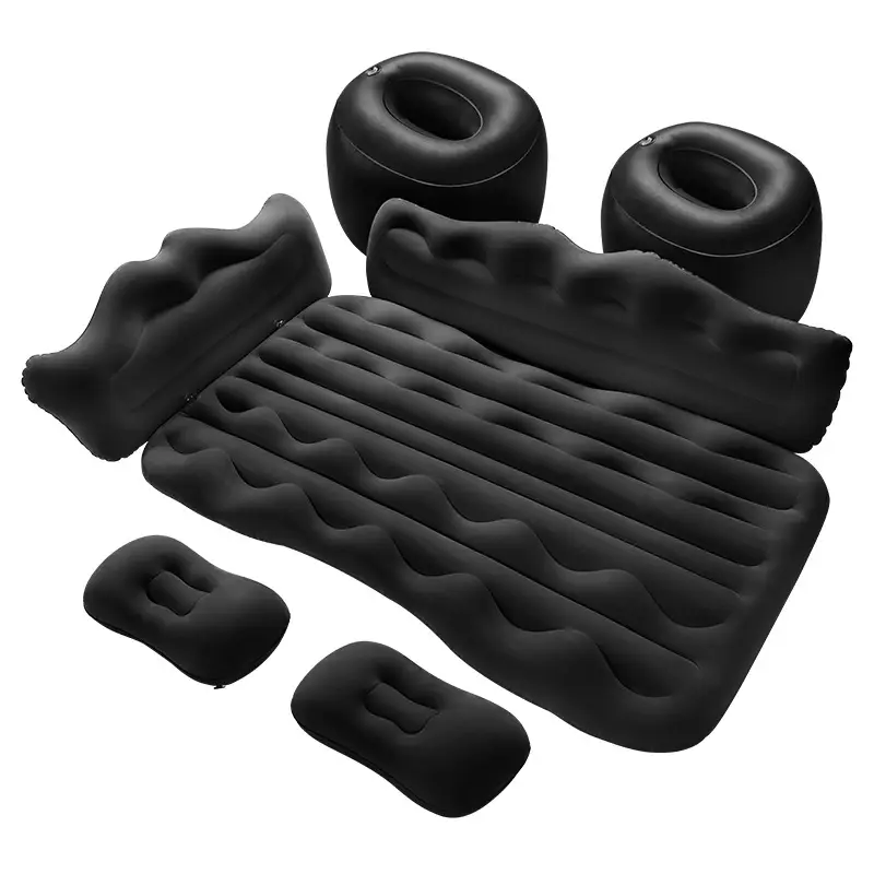 Car Rear Seat Air Cushion Dark Blue Spring