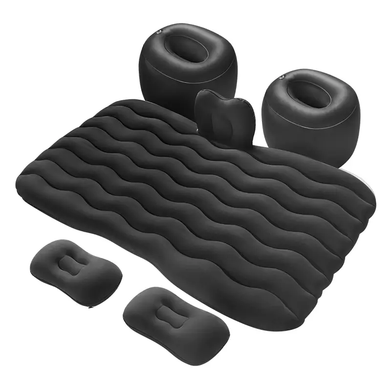 Car Rear Seat Air Cushion Dark Blue Spring