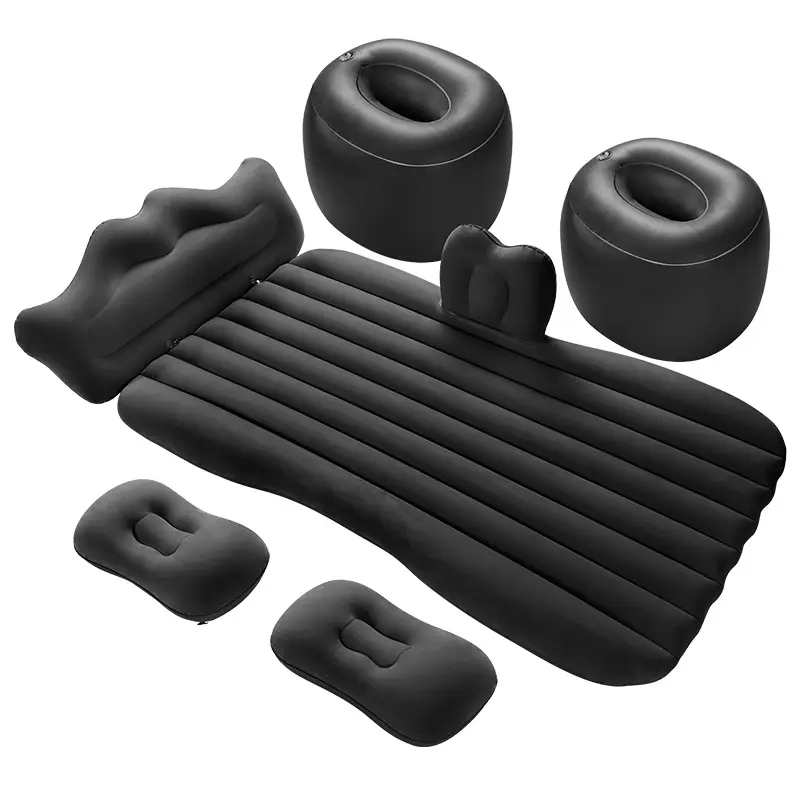 Car Rear Seat Air Cushion Dark Blue Spring