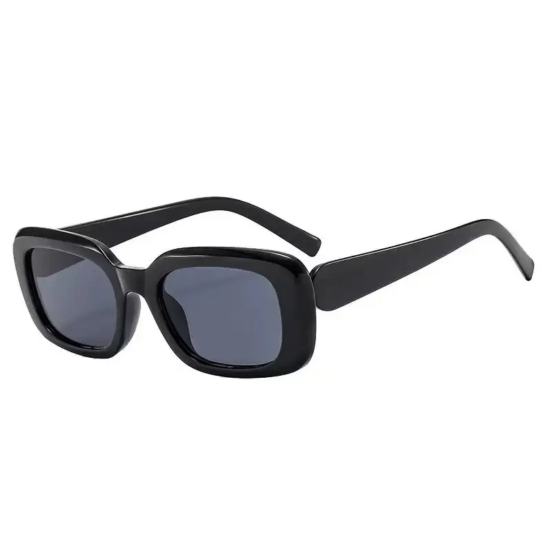 2025 Black Square Sunglasses Women Anti-UV High End