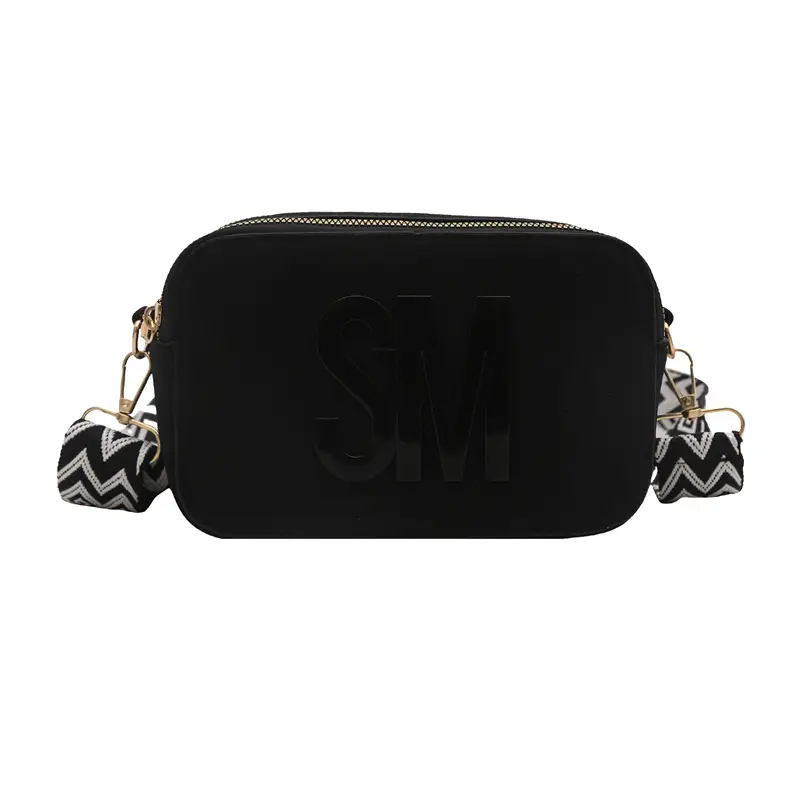 Women Crossbody Bag with Lettered Strap, 2025 Spring New Arrival - Image 4