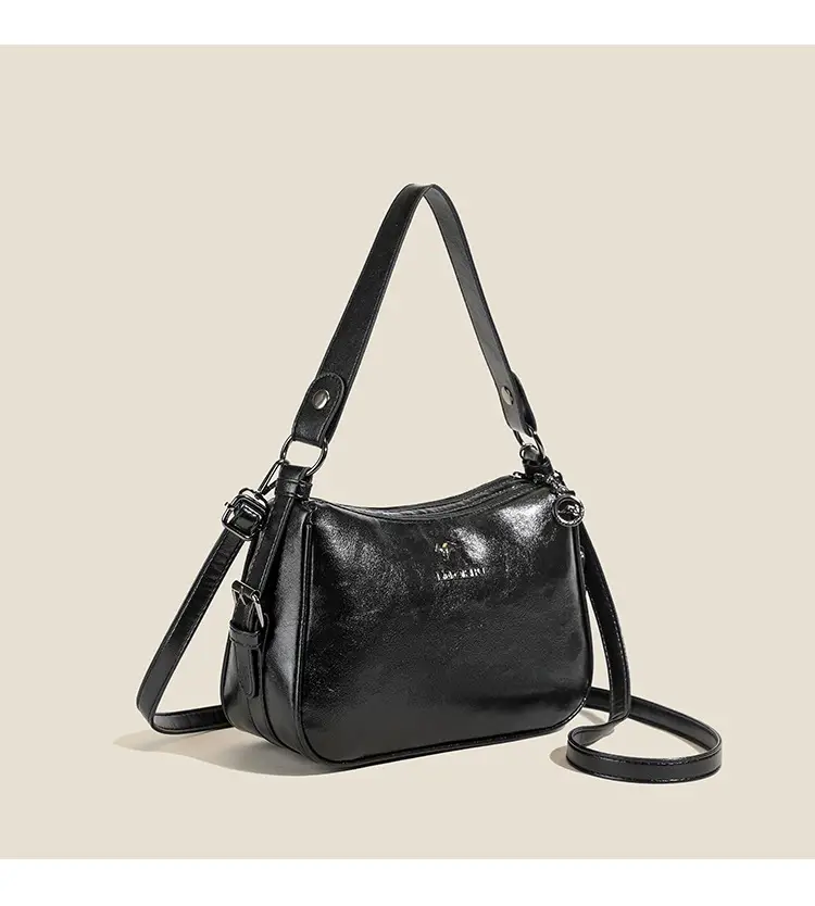 Black PU Leather Crossbody Bag for Women 2025 — feature 10