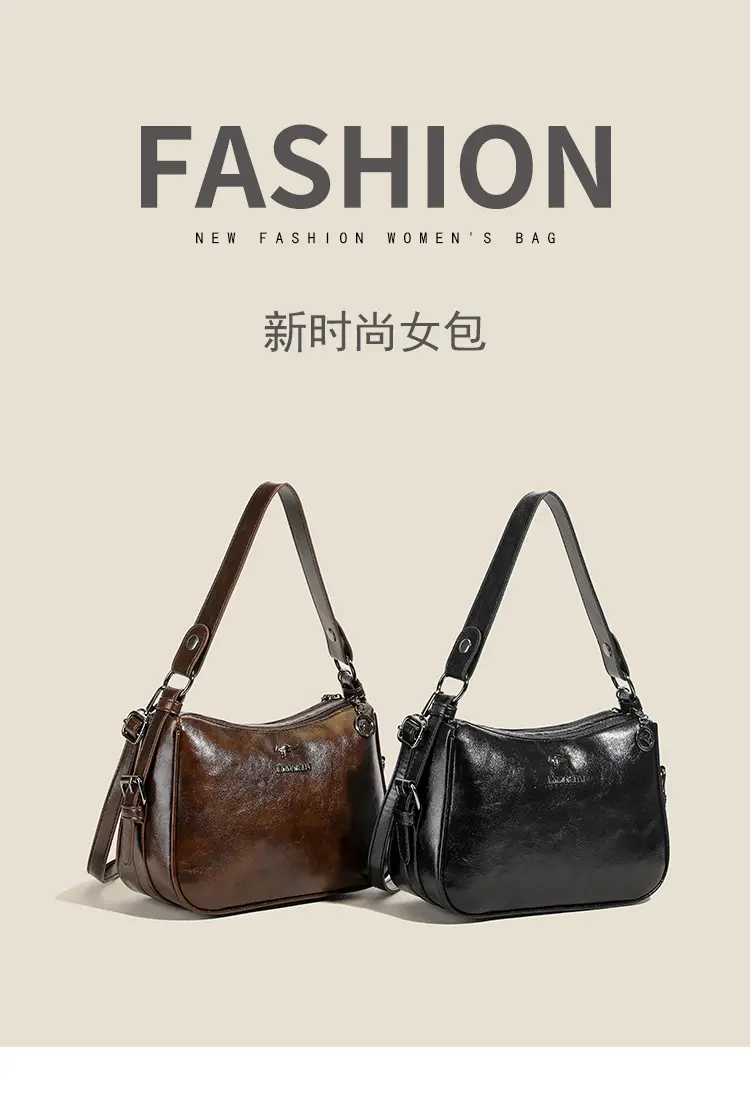 Black PU Leather Crossbody Bag for Women 2025 — feature 3