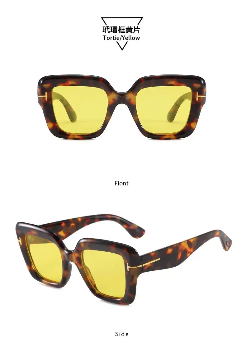 2025 Square Tortoiseshell Sunglasses Women Street Photography β feature 15