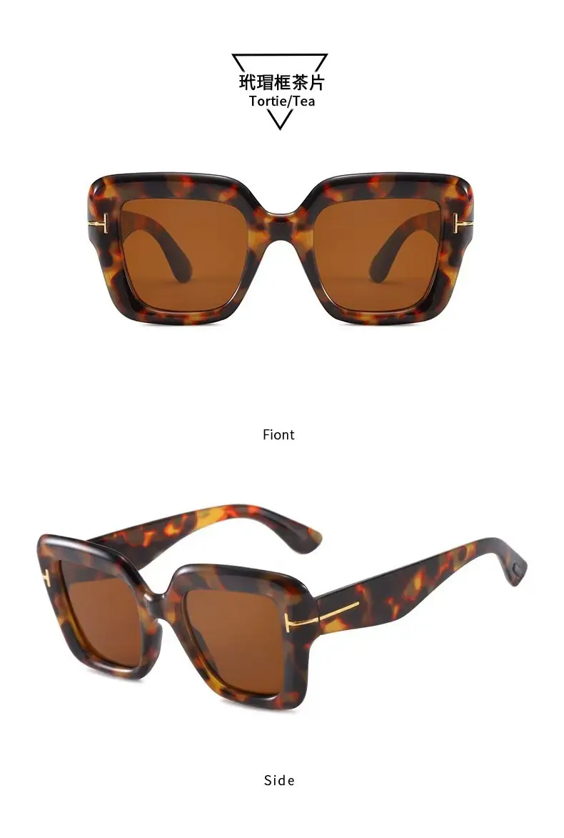 2025 Square Tortoiseshell Sunglasses Women Street Photography β feature 16