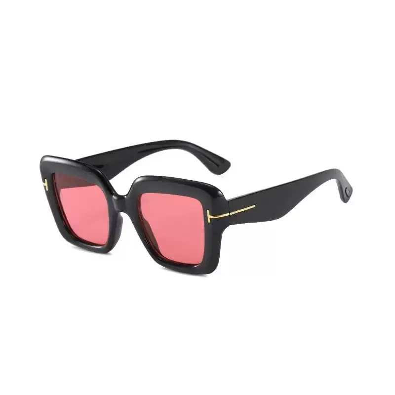 2025 Square Tortoiseshell Sunglasses Women Street Photography - Image 4