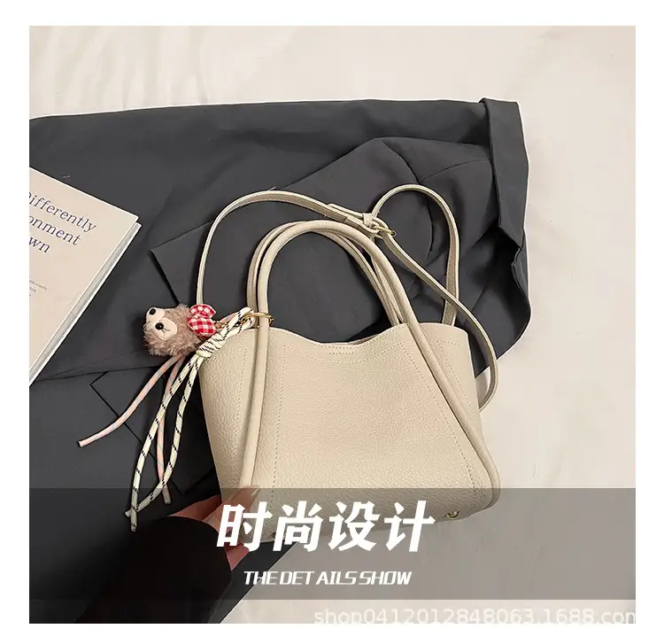 Black Vintage Shoulder Bag for Women Autumn Winter — feature 12