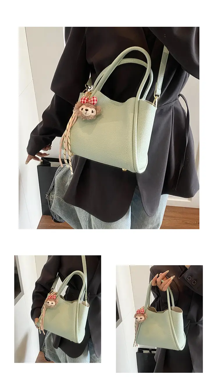 Black Vintage Shoulder Bag for Women Autumn Winter — feature 6