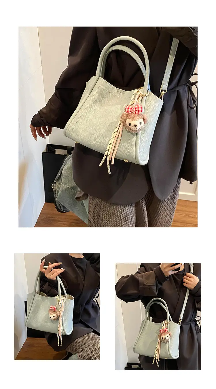 Black Vintage Shoulder Bag for Women Autumn Winter — feature 7