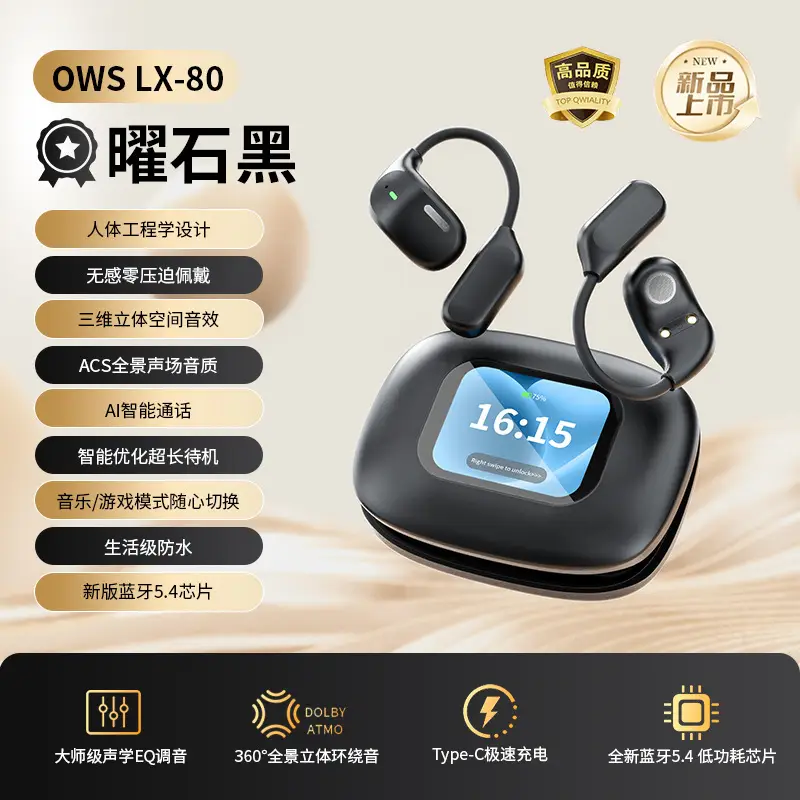AI Translation Headset White Wireless Bluetooth 5.3 - Image 8
