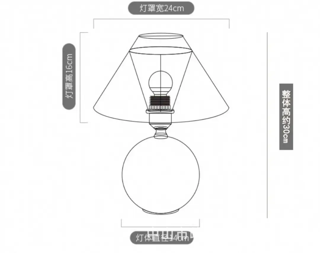 Scandinavian Pleated Night Light Lamp for Bedroom — feature 4