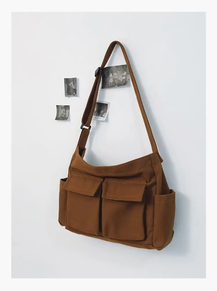 Large Capacity Canvas Bag for Men Women Travel Messenger — feature 26