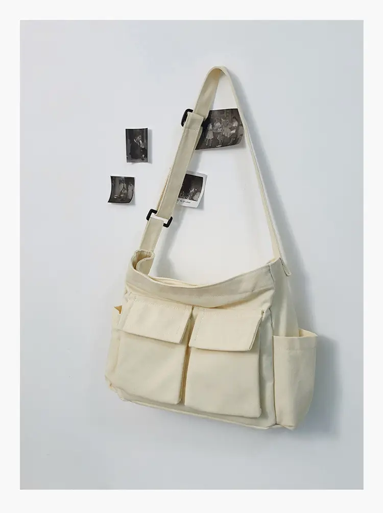 Large Capacity Canvas Bag for Men Women Travel Messenger — feature 28
