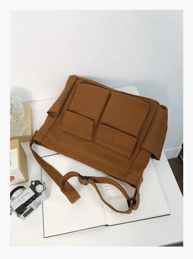 Large Capacity Canvas Bag for Men Women Travel Messenger — feature 32