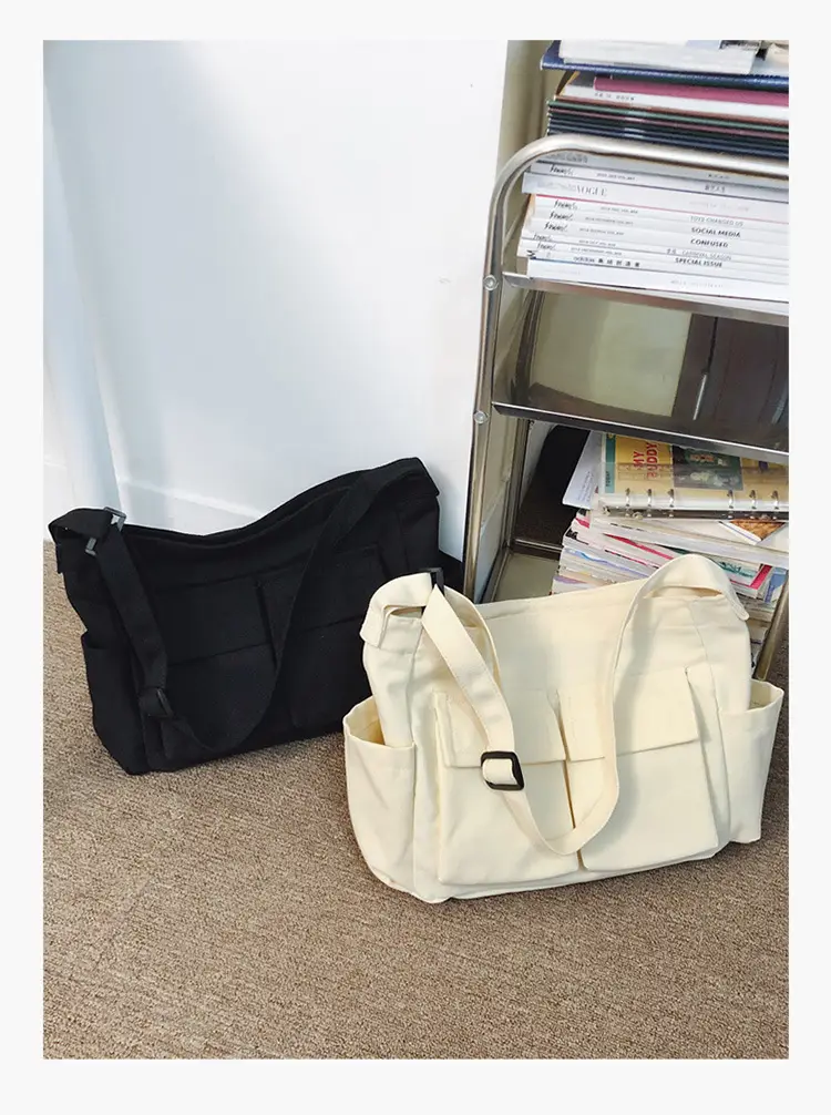 Large Capacity Canvas Bag for Men Women Travel Messenger — feature 34