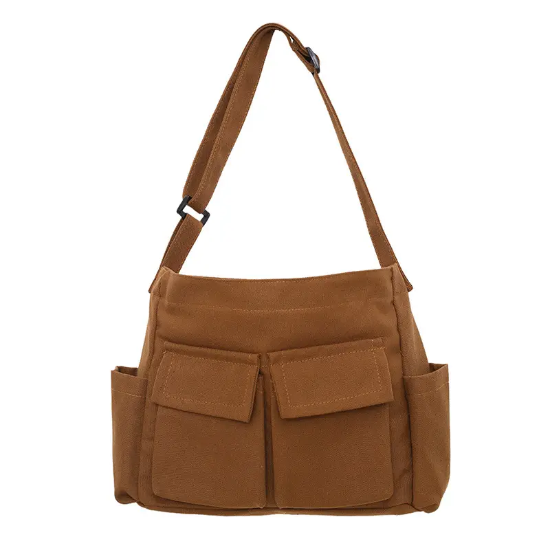 Large Capacity Canvas Bag for Men Women Travel Messenger - Image 3